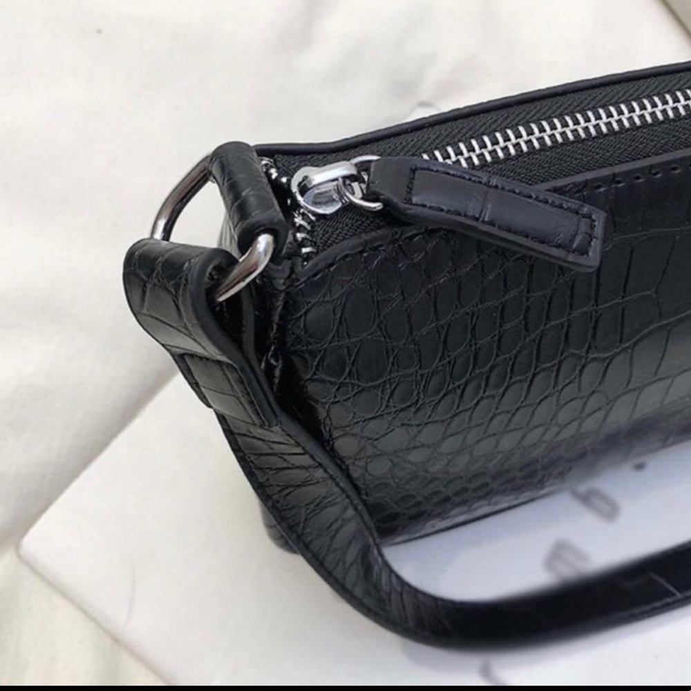Vegan faux leather shoulder purse new - Picture 5 of 7